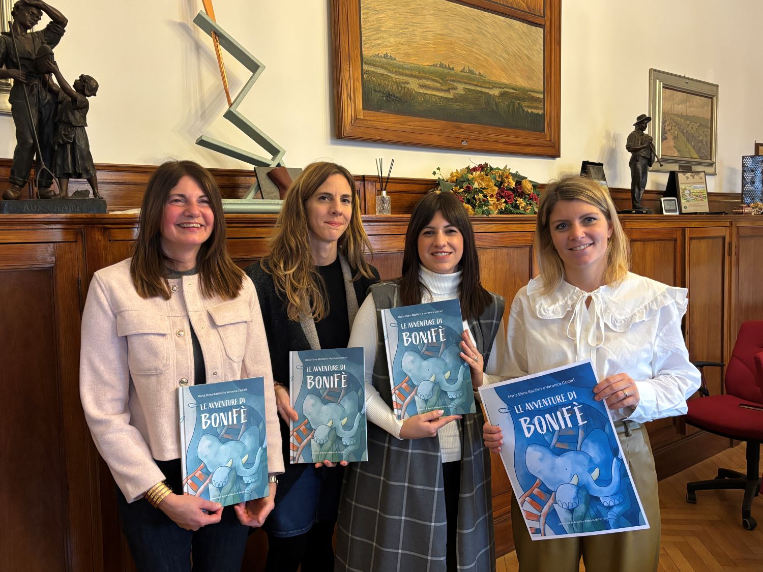 Presentato il volume “Le avventure di Bonifè”